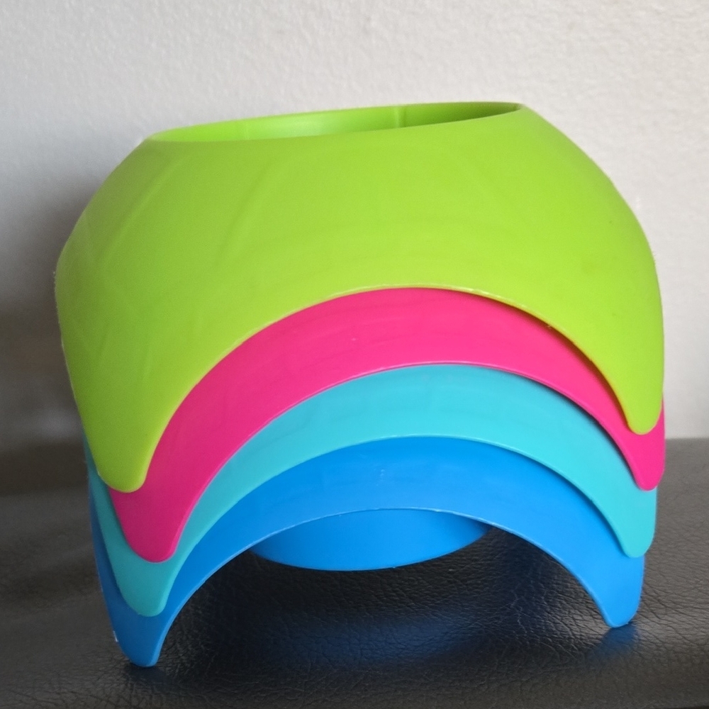 Colorful Sand Cup Holder 4 Pack